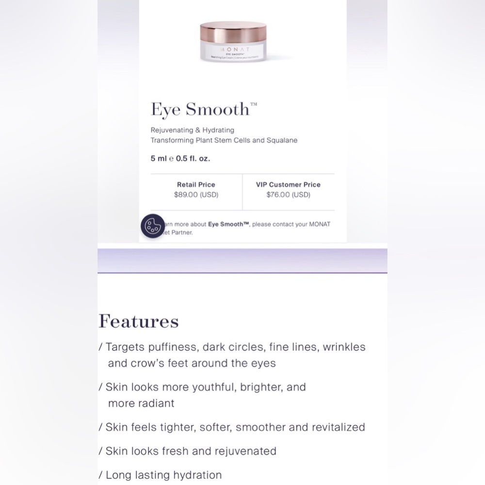 Monat Eye Smooth